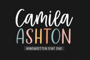 Camila-Ashton-Fonts