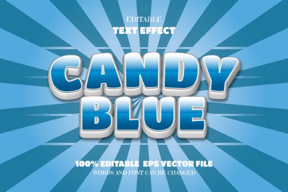 Candy-Blue-Text-Editable-Font