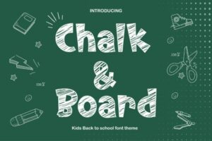 Chalk-And-Board-Fonts