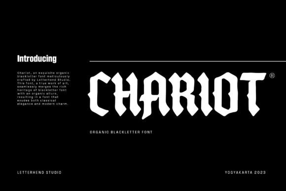 Chariot-Fonts