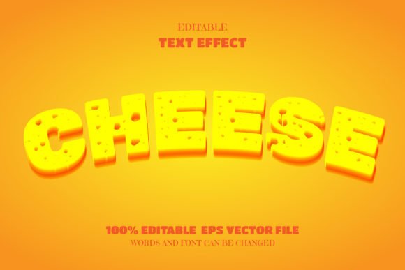Cheese-Text-Editable-Font