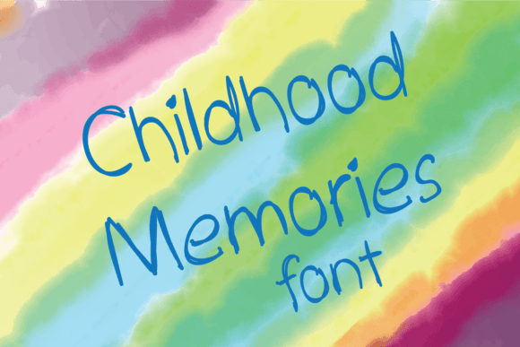 Childhood-Memories-Fonts