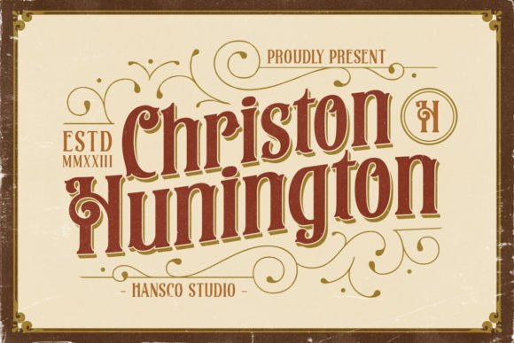 Christon-Hunington-Fonts