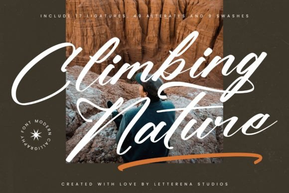 Climbing-Nature-Fonts