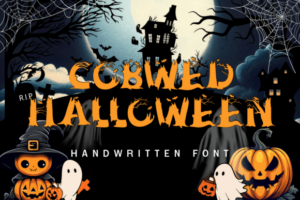 Cobwed-Halloween-Fonts