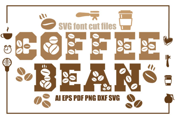 Coffee-Bean-Font