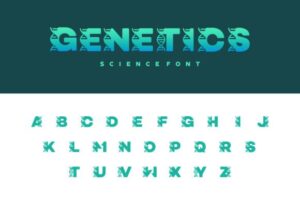 Collection-of-Science-Genetic-Font