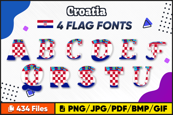 Croatia-Font-Graphics