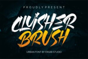 Cruisher Brush Font