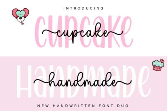 Cupcake-Handmade-Duo-Fonts