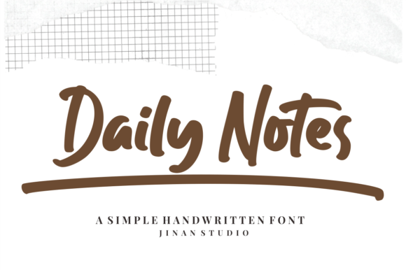 Daily-Notes-Fonts