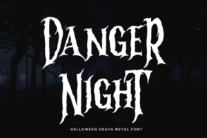 Danger-Night-Fonts