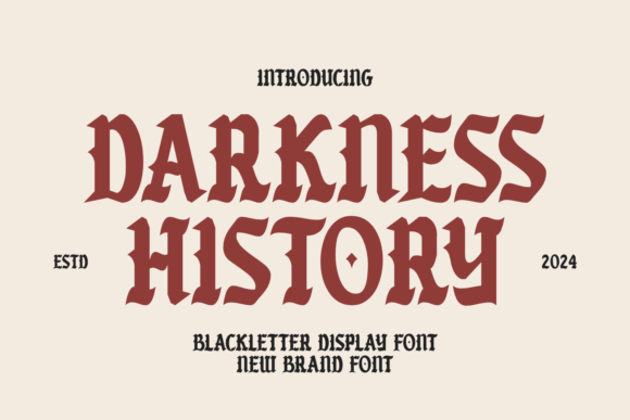 Darkness-History-Fonts