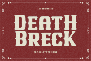 Death-Breck-Fonts