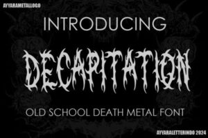 Decapitation-Fonts