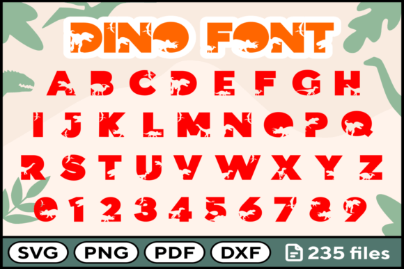 Dino-Font