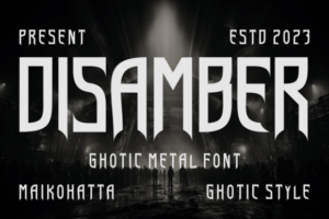 Disamber-Fonts