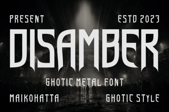 Disamber-Fonts