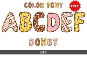 Donut-Fonts