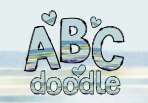 Doodle-Font-PNG-Bulletin-Board