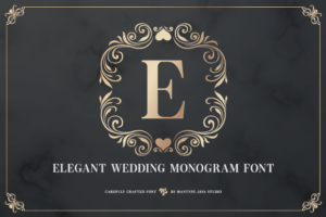 Elegant-Wedding-Monogram-Fonts