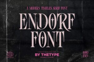 Endorf-Fonts