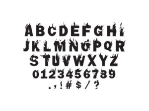 Fire-Font-SVG-Fire-Alphabet