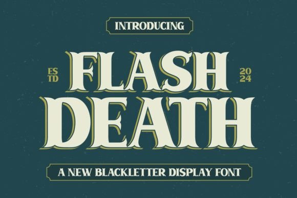 Flash-Death-Fonts