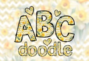 Floral-Doodle-Alphabet-Font-Letters