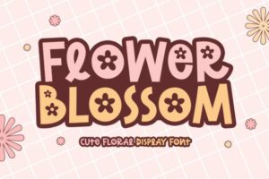 Flower-Blossom-Fonts