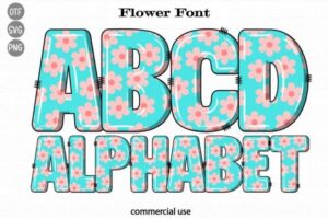 Flower-Font