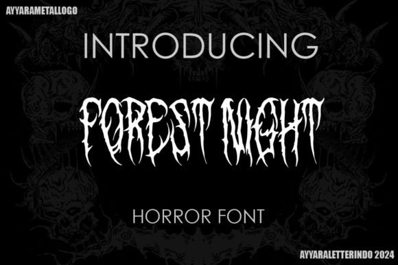 Forest-Night-Fonts