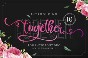 Forever-Together-Duo-Font