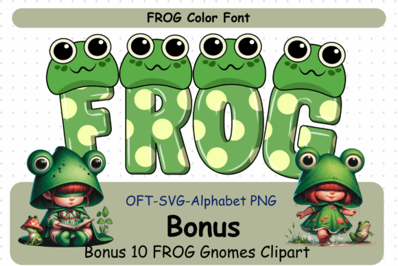 Frog-Fonts