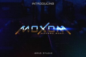 GRVS-Moxom-Modern-Futuristic-Font