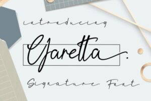 Garetta-Signature-Fonts