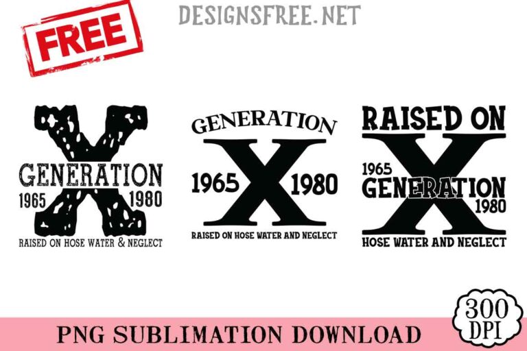 Generation-1965-X-1980-svg-png-free