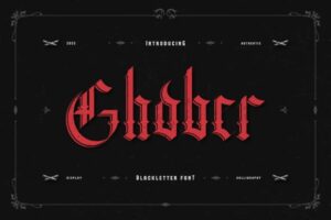 Ghober-Fonts