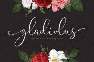 Gladiolus-Fonts