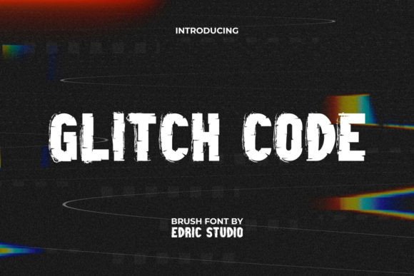 Glitch-Code-Fonts