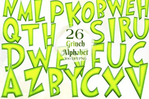 Green-Christmas-Alphabet-Grinch-Font