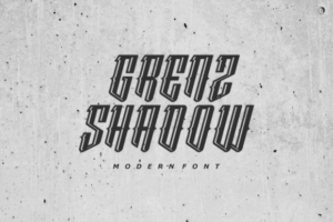 Grenzshadow-Fonts