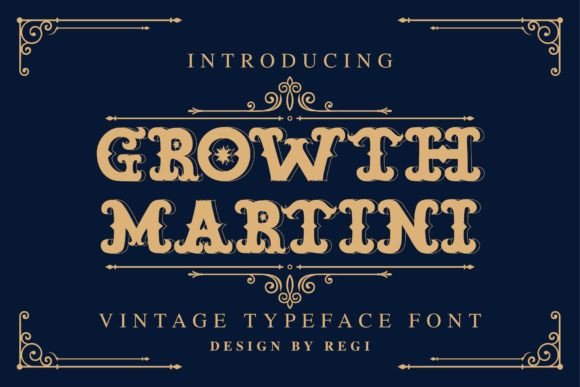 Growth-Martini-Fonts