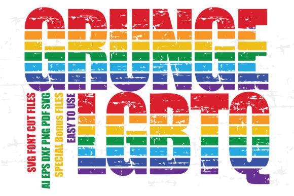 Grunge-LGBTQ-Font
