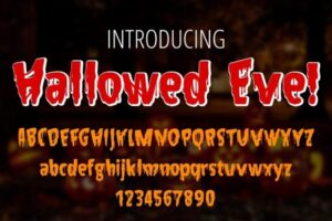 Hallowed-Eve-Font-Fonts