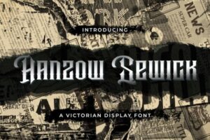 Hanzow-Sewick-Fonts