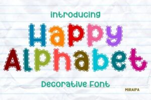 Happy-Alphabet-Fonts
