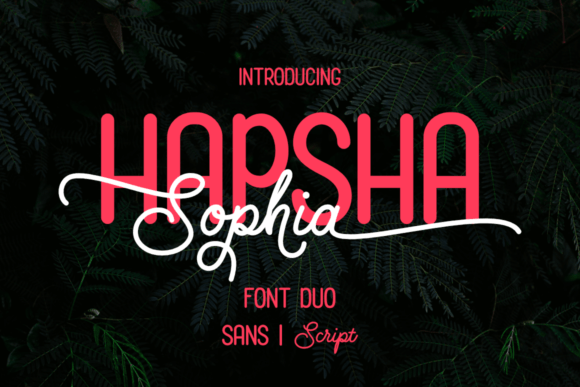 Hapsha-Sophia-Fonts