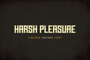 Harsh-Pleasure-Fonts