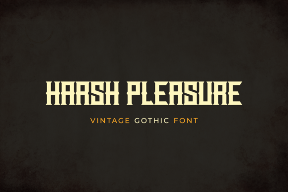 Harsh-Pleasure-Fonts